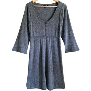 C&C CALIFORNIA 100% Cashmere Supersoft Lightweight Stretchy Sweater Dress Sz XS